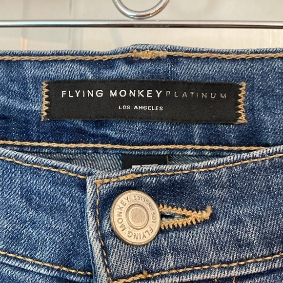 Flying monkey ripped skinny jeans size 30 - Picture 2 of 5
